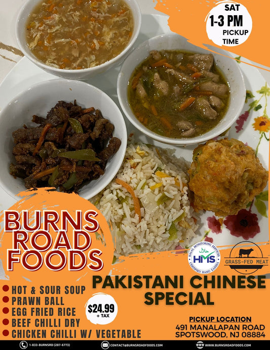 Pakistani Chinese Platter