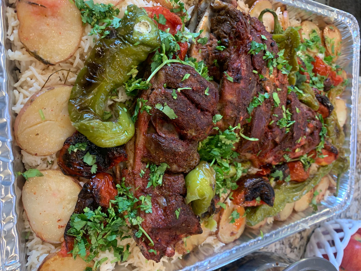 Whole Mutton Leg Roast Feast (Catering)