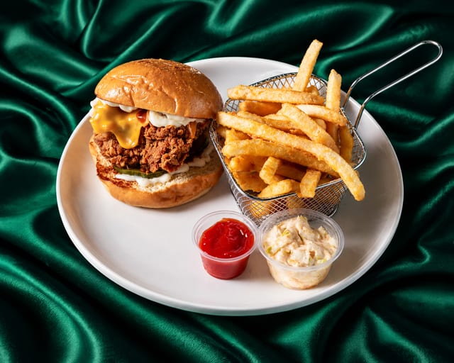 Zinger Burger w/Fries.