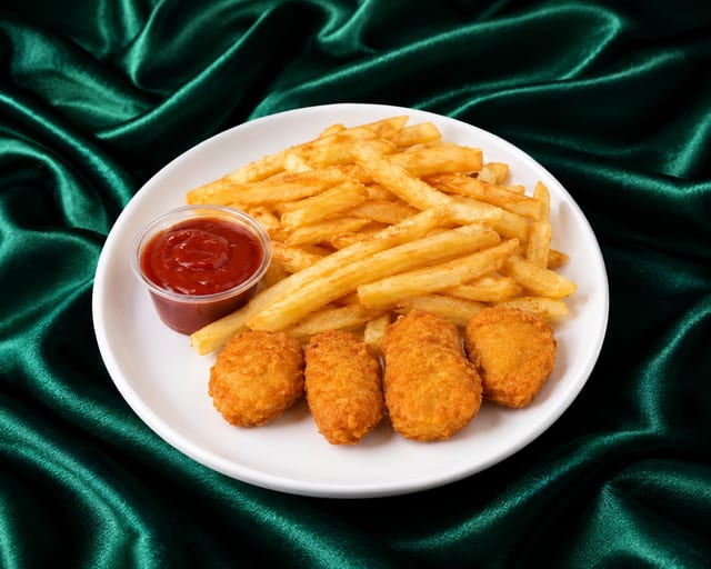 Chicken Nuggets w/ Fries.