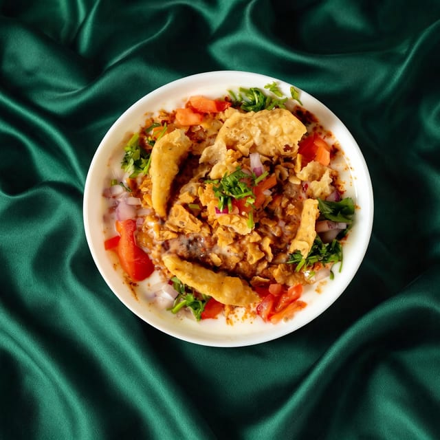 Karachi Papri Chaat.