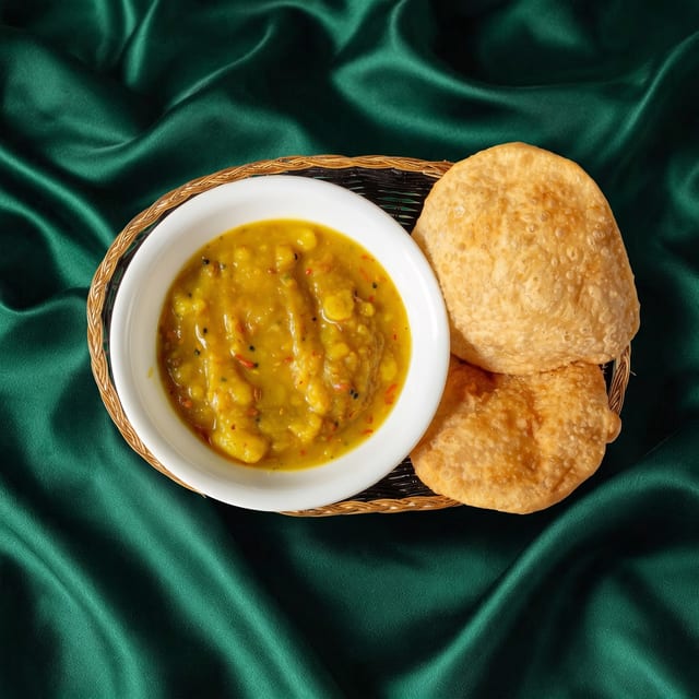 Daal Kachori Nashta.