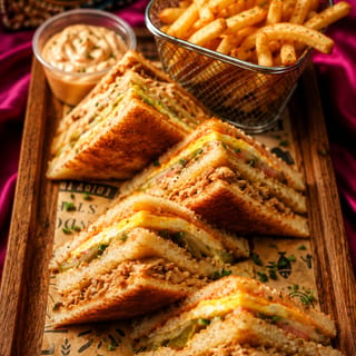 Club Sandwich w/ Fries