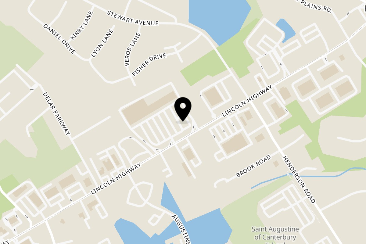 Map showing the location of Burns Road Foods on 3151 NJ-27 #1 in Franklin Park